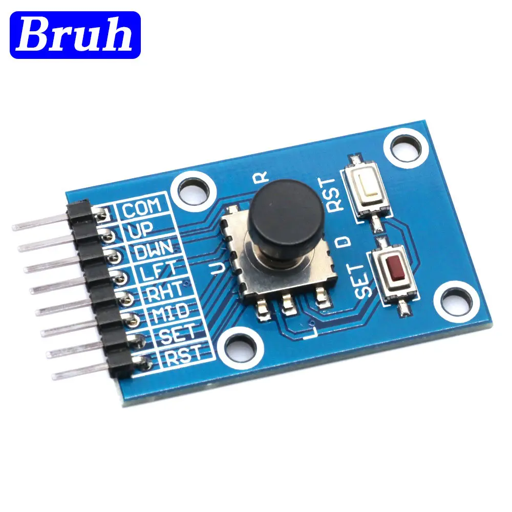 Five Direction Navigation Button Module MCU AVR Game 5D Rocker Joystick Independent Keyboard for Arduino Joystick Module