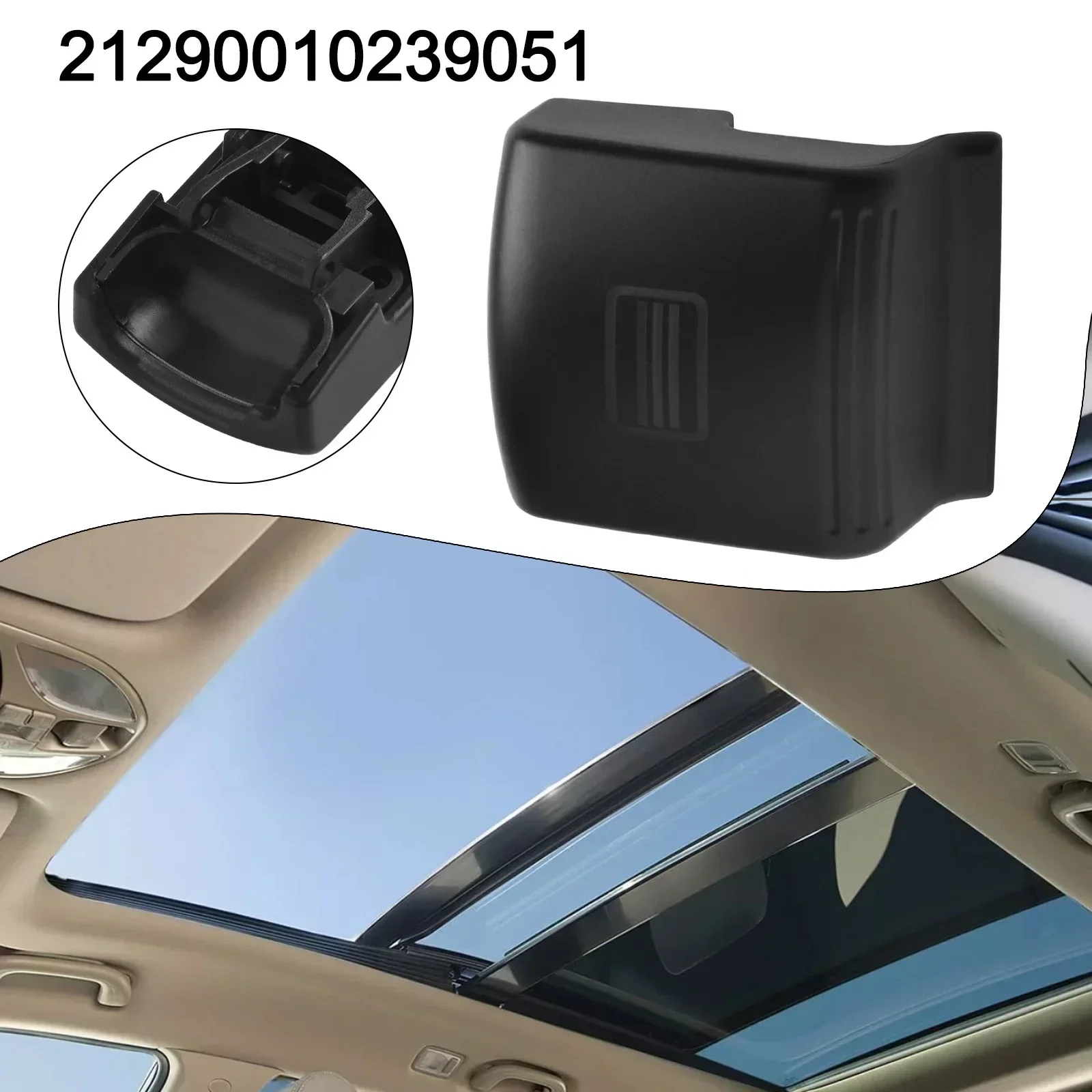 

Practical 100% Brand New High Quality Switch Button Sunroof Automotive Interior Parts Black Car Parts Switches Accessories