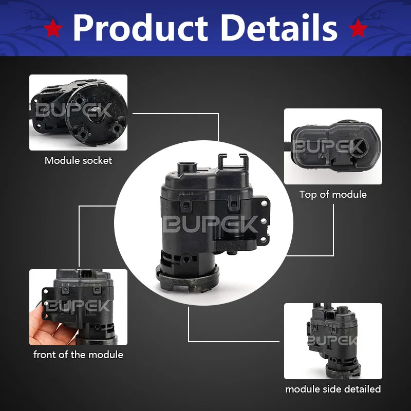 BUPEK Car Side Rear View Mirror folding Motor black original For Nissan Skyline V37 Infiniti QX30 Car Accessories kits