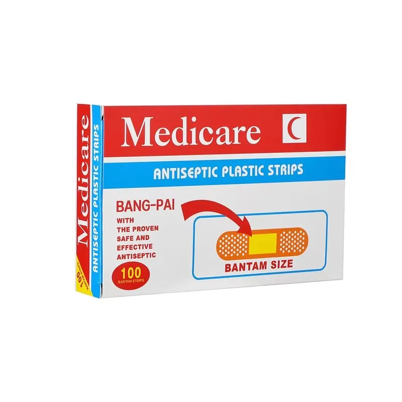 100-200 Stuks Bandage Ehbo Bandage Gips Niet-geweven Stof Waterdicht Ademend Steriele Wondpasta Medic Band Aid