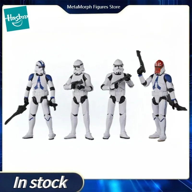

Original Hasbro Star Wars Phase II Clone Trooper Anime Figure Collection Model Toys