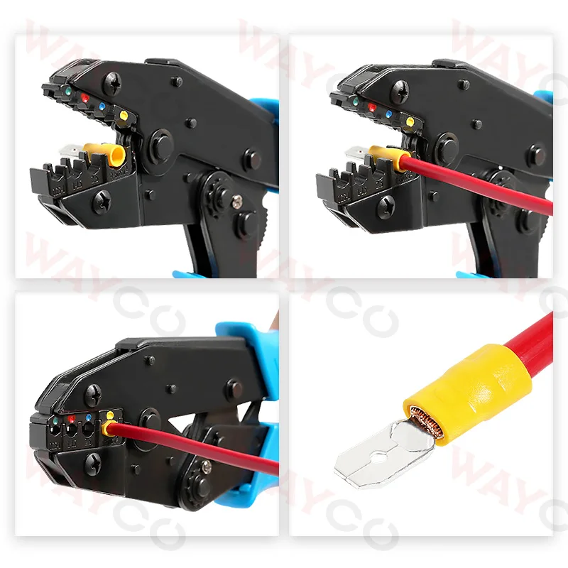 30 Set 6.3mm Spade Crimp Terminals Electrical Wire Connectors Insulated Male and Female For Quick Connection Cables Splice Plugs