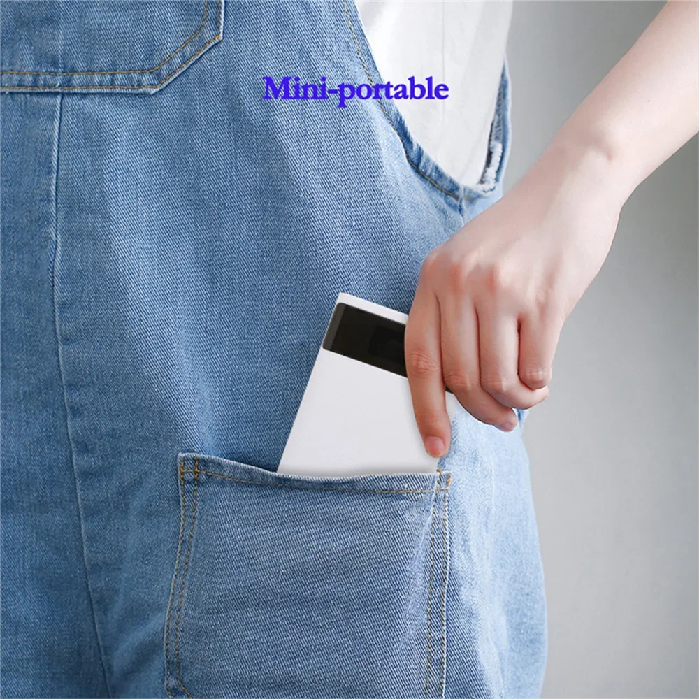 4x18650 Batterie DIY Power Bank Fall Ladung Lagerung Box 5V Dual USB Typ C Android Micro USB interface Für Smartphones