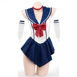 Japanese Anime Girl Sailor Uniform Costume Cute School Student Moon Dress Women Cosplay Outfits