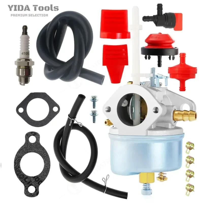 Carburetor for Tecumseh 632371 632371A 632379 632379A 631954 H70 HSK7 Engine Replacement Parts Lawn Mower Snowblower