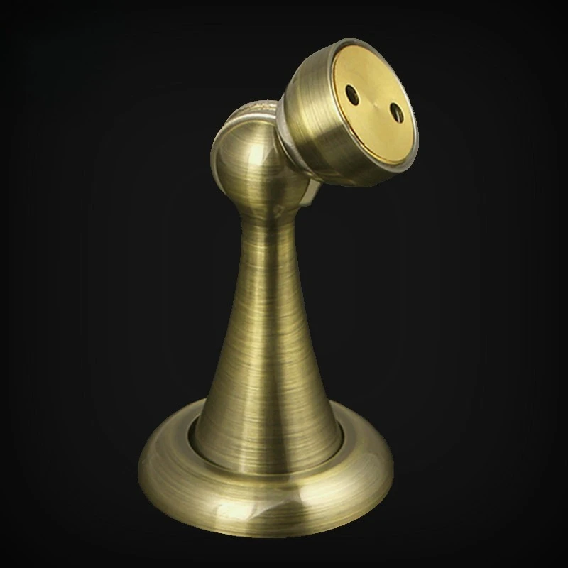 Bronze door suction, bathroom door stopper, fixed anti-collision household silent door touch, floor suction