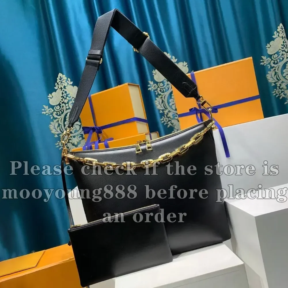 

wholesale price 12A upgrade mirror quality designer hobo bags for women 38cm genuine leather handbag black shoulder