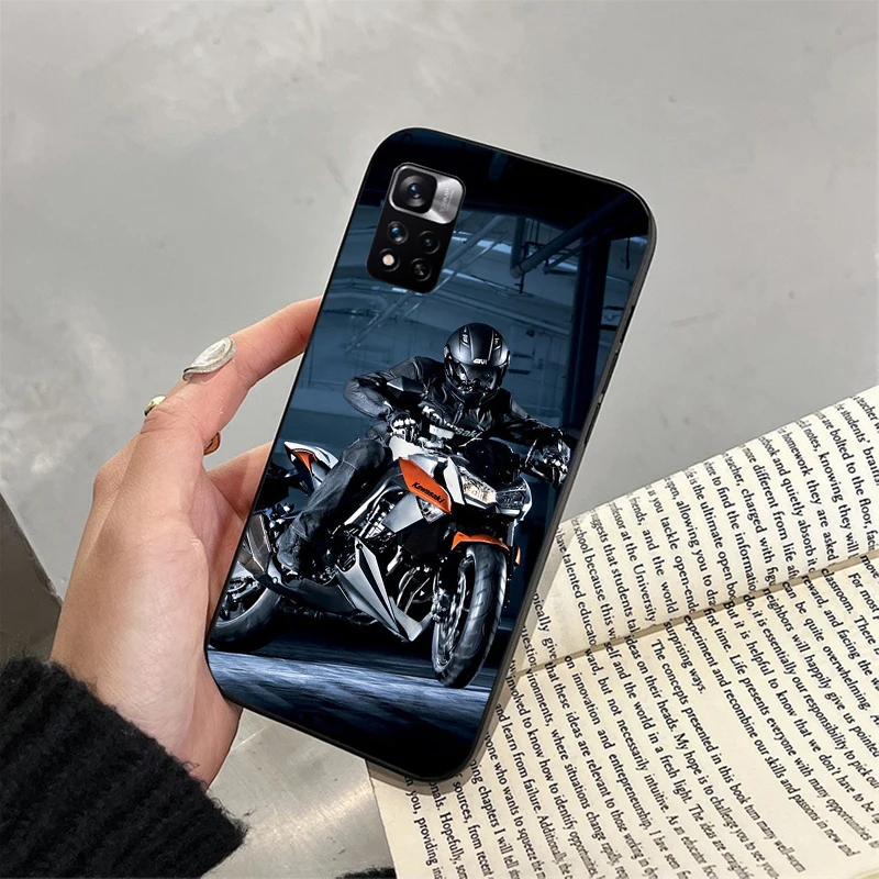 Phone Case For Xiaomi Redmi note 13 12 Pro 11S 11 10 Pro 10S 12S Redmi 10 13C 9C Moto Cross Motorcycle Sports Case