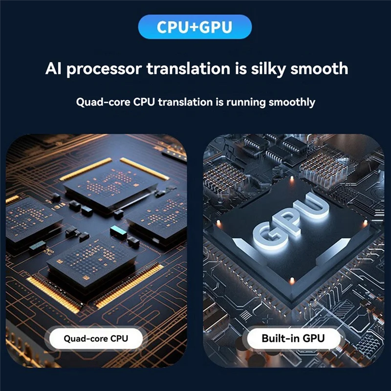 

AI Smart Translator Travel Voice Translator Multi-Language Offline Simultaneous Interpretation Translator-AU47