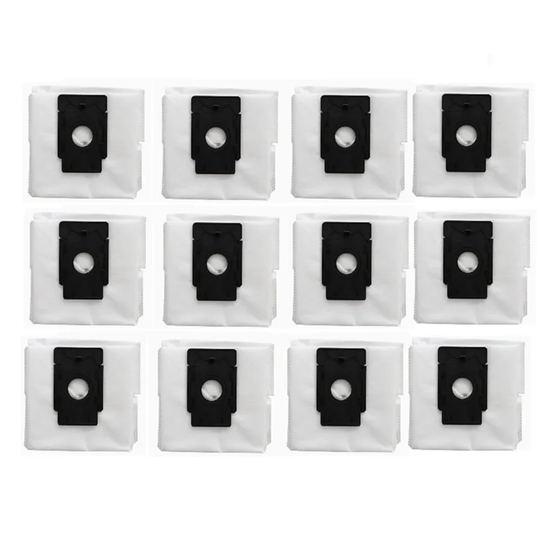 12 قطعة من أكياس الغبار البديلة أو EZVIZ RE4 Plus / RE5 Plus ملحقات المكنسة الكهربائية الروبوتية Spare-T33C #3