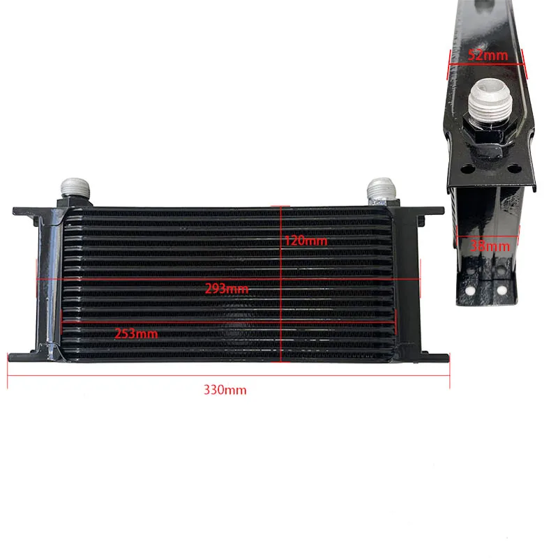 16 ROW AN-10AN UNIVERSAL ENGINE TRANSMISSION OIL COOLER