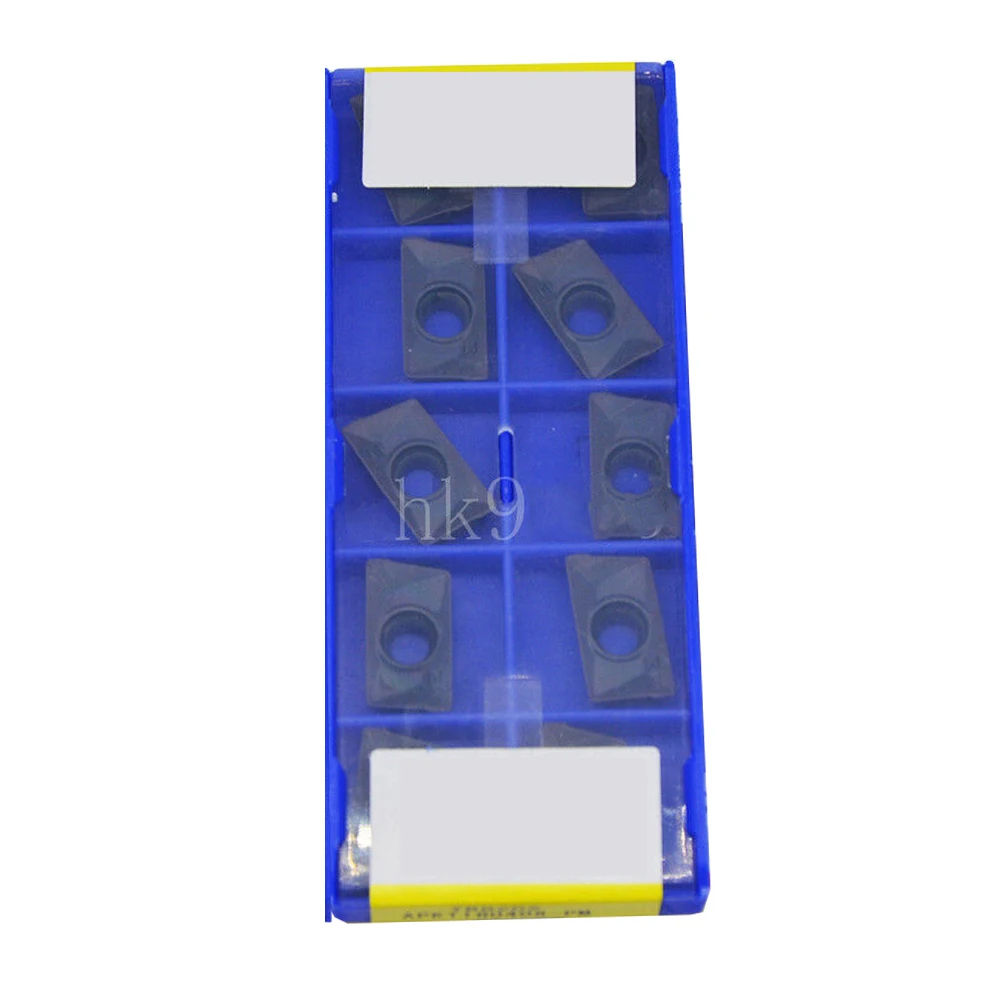 

10pcs (1box) APKT160408-PM YBG202 Milling inserts CNC lathe cutting tools for Processing steel parts