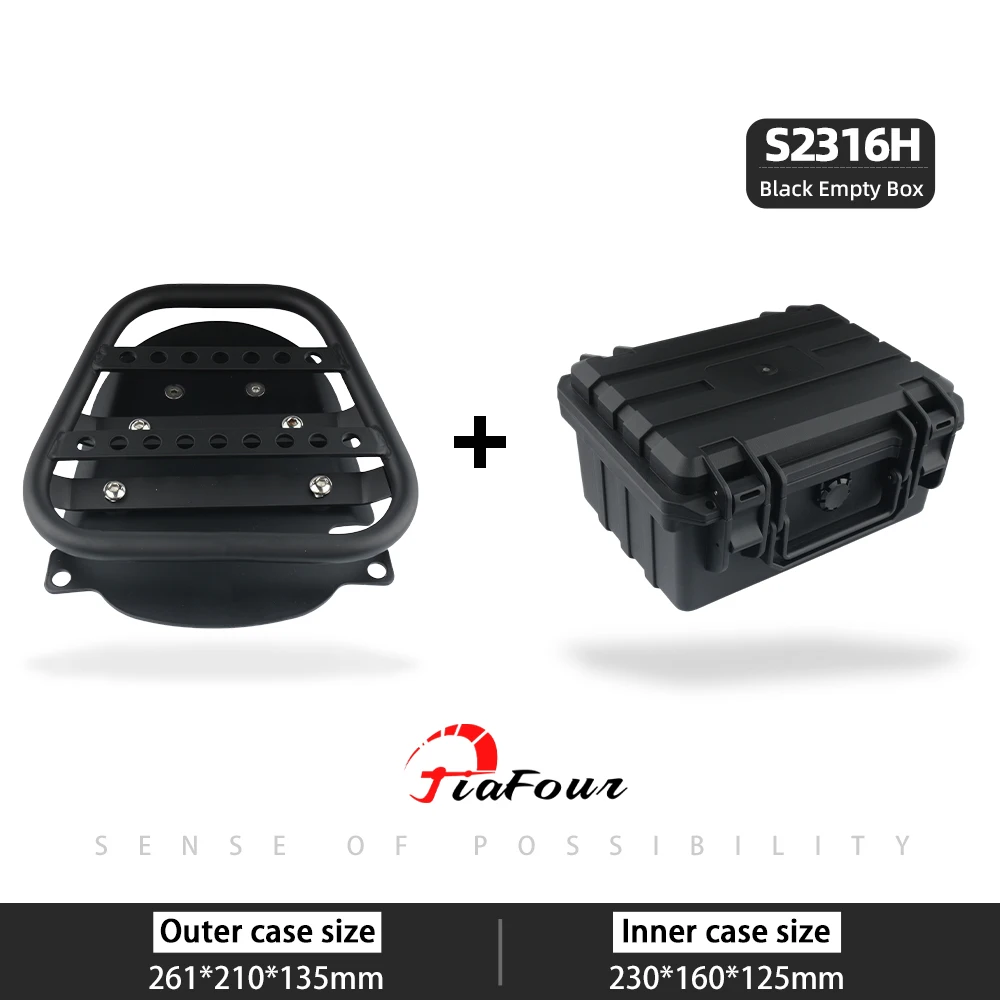 

FIT For Scrambler 400X 2023-2025 Rear Tail Rack Suitcase Luggage Rack Rear Shelf Bracket