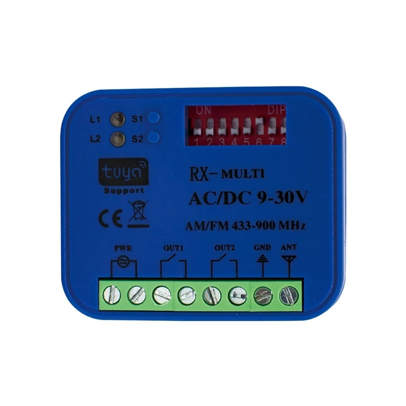 Garage Gate Door Opener Tuya Smartlife App Remote Control Receiver Controller Smart On Off Switch WIFI RF