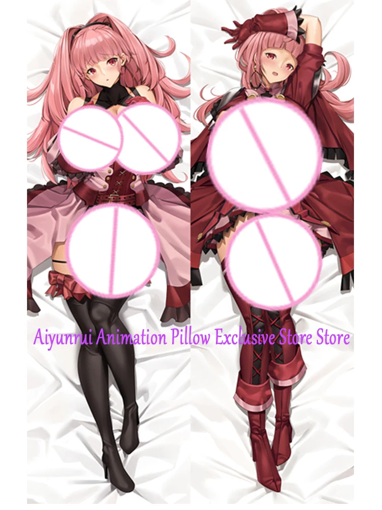 

Anime Dakimakura Pillow Case Hilda Sexy and Busty Beautiful Girl Double-Sided Halloween Decoration