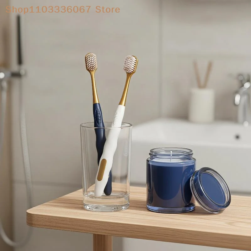 【HB】1/6Pcs Caring For Gums Adult Soft Bristled Toothbrush With Excellent Cleaning Effect Whitening Teeth Portable Box Packaging