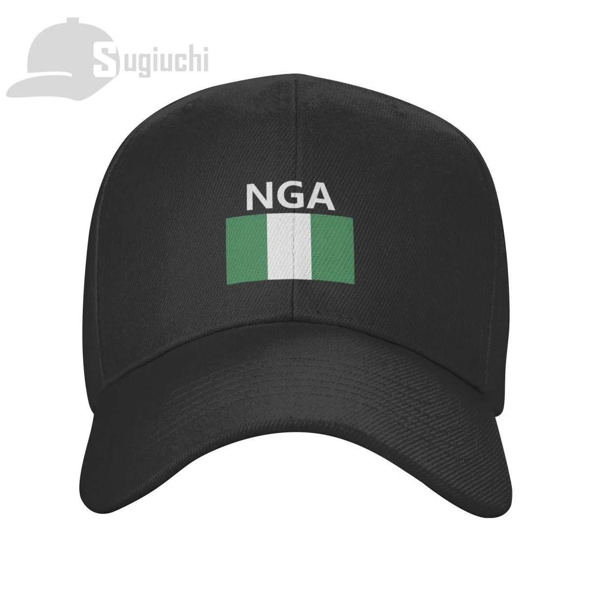 Nigeria Country Flag With Letter Sun Baseball Cap Dad Hats Adjustable For Men Women Unisex Cool Outdoor Hat