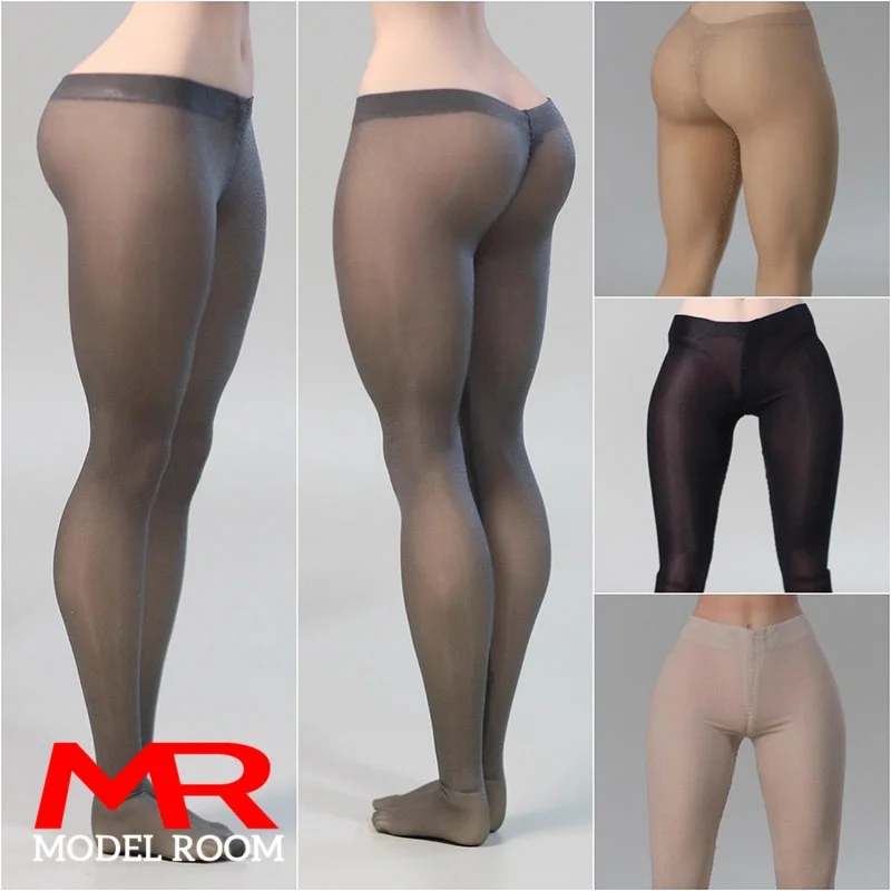 DMTOYS DP005 1/6 Weibliche Ultradünne Strumpfhosen Strümpfe Kleidung Zubehör Modell Fit 12'' VCD01 Soldat Nahtlose Körper Puppe