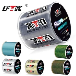 FTK Fishing Line rivestimento in fibra di carbonio Fluorocarbon Line 300M/500M 0.14-0.5mm 4.13-34.32LB accessori indossabili giappone
