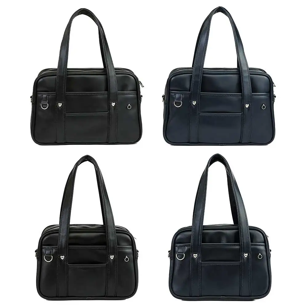 

Японская сумка на плечо из искусственной кожи, большая вместительная водонепроницаемая японская школьная сумка, милая сумка для книг, сумка для студентов, аниме, косплей