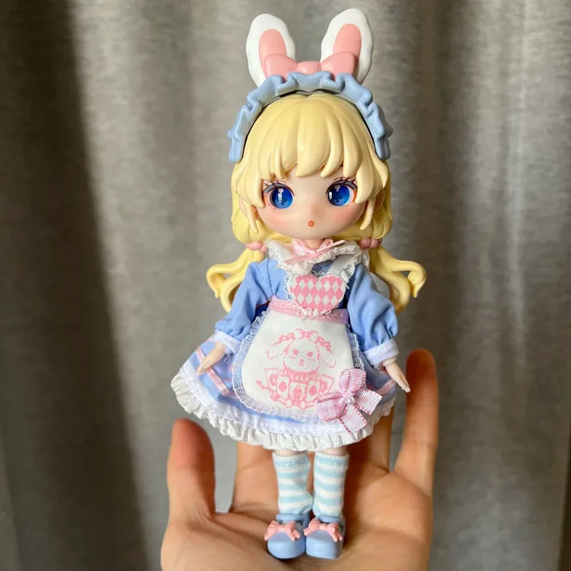 MINISO Liroro Blind Box Märchen Cottage Gelenkpuppe Serie Actionfiguren Figur Tischdekorationen Spielzeug Geschenk