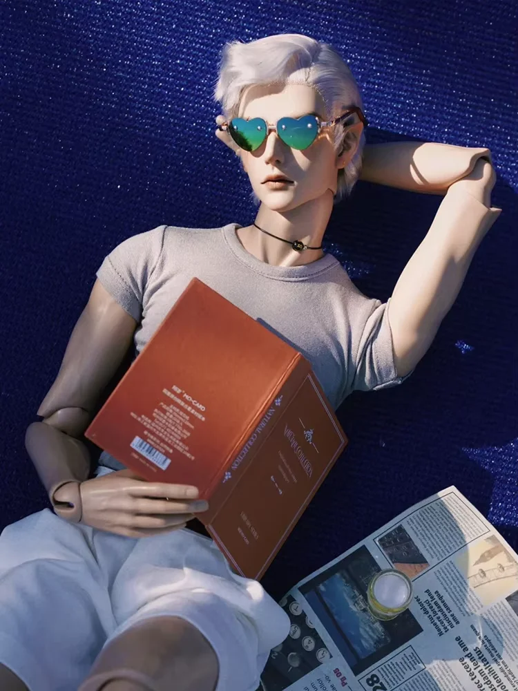 새로운 bjd sd 인형 1/3 Scar Hunter Cool Uncle 고품질 수지 장난감 생일 선물 인형 제공 관절 인형