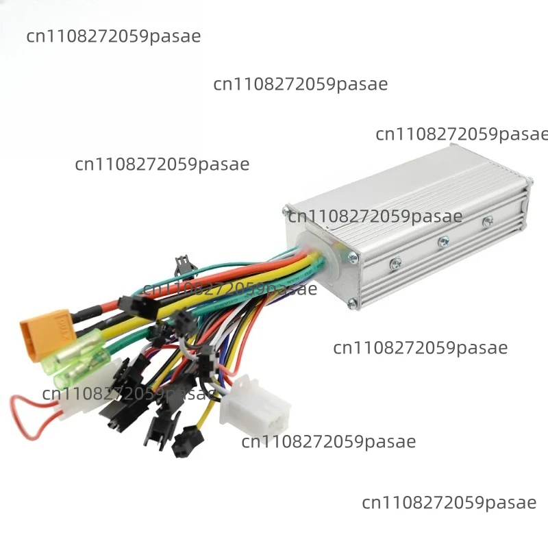 500W Brushless Smart Controller with LCD Instrument Cluster Kit for 23A E-Bike Conversion (36V-60V)