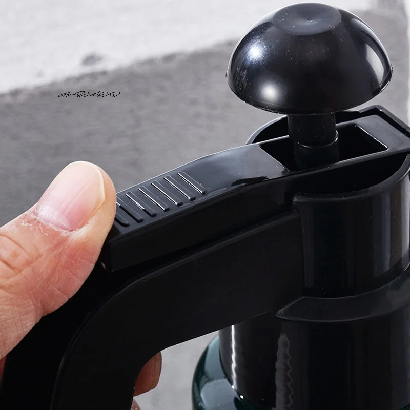 Pote de rega de jardim com bico de spray de pressão de ar, pulverizador de plantas de flores, padrão de coluna, garrafa de spray para irrigação