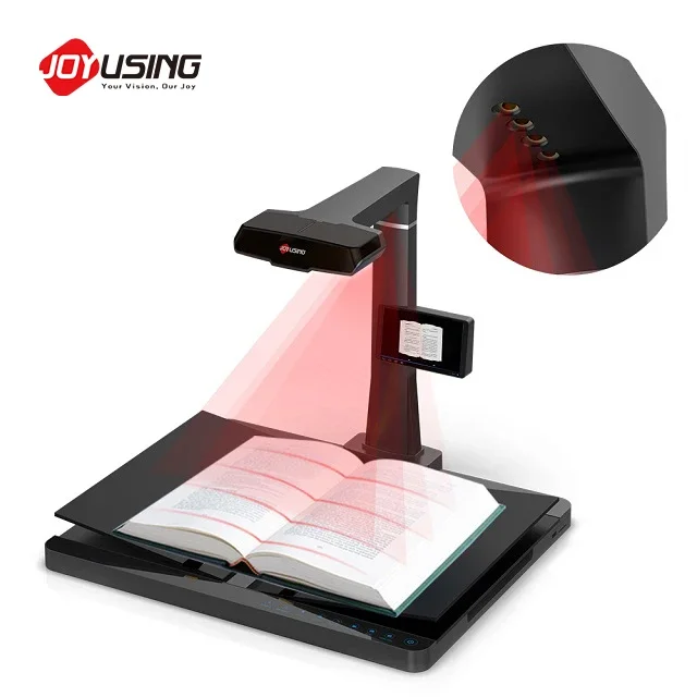 22MP V-shape industrial book paper scanner A3 ancient scanner high-resolution book scanner