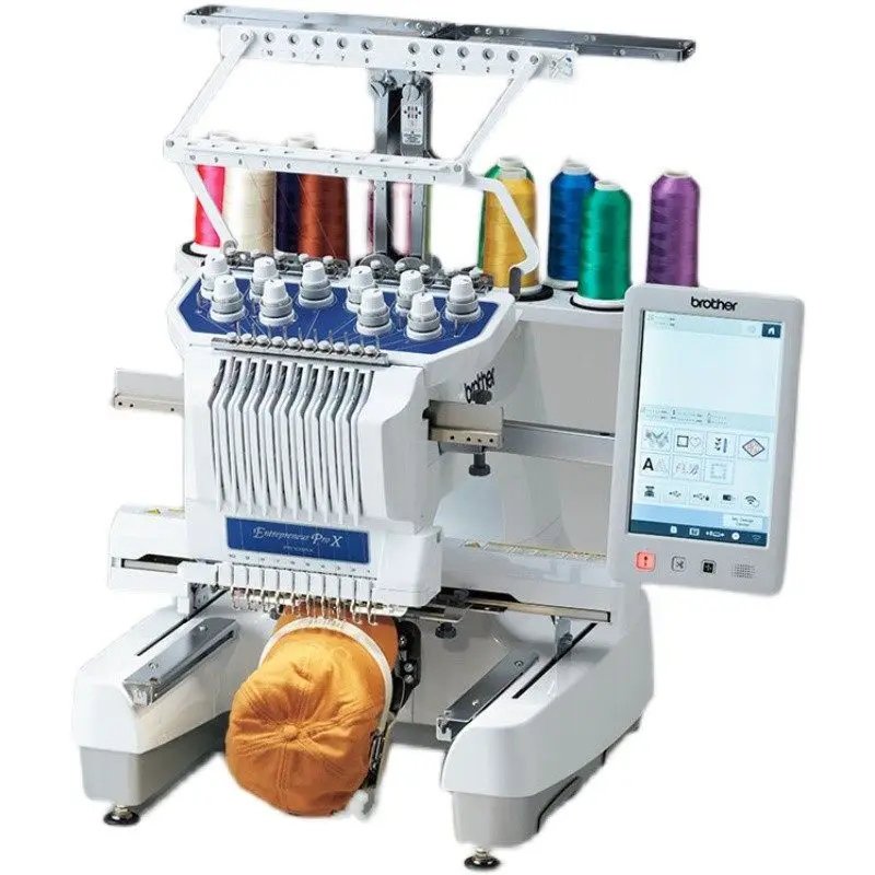 Máquina de Bordar PR1055X, Máquina de Bordar Industrial Comercial, Máquina de Bordar Computarizada