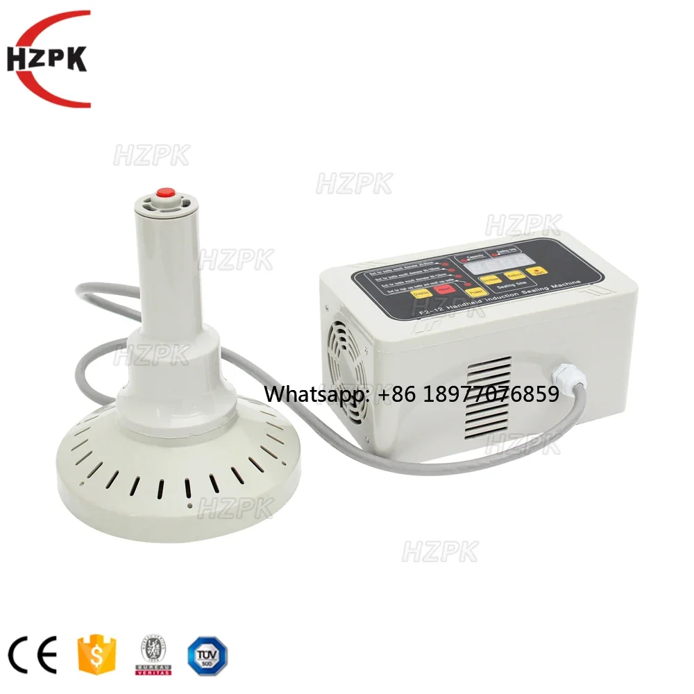 Semi Automatic Magnetic Aluminum Hand Press Plastic Jar Bottle Spice With Lid Sealing Machine 20-120mm