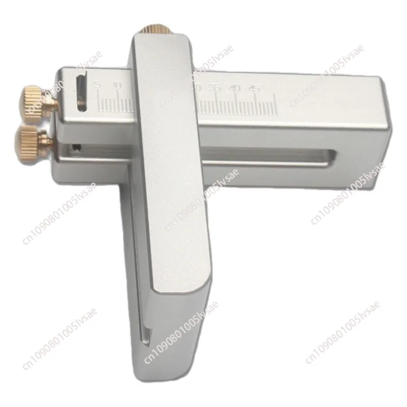 

Резак для ремней, алюминиевый сплав, пескоструйный, оксидированный мини-резак для полос, ручной режущий инструмент из кожи растительного дубления