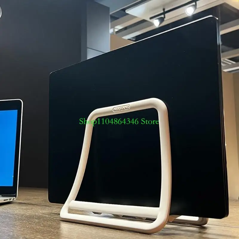 

Vertical Laptop Stand 3 Slot Desktop Stand Holder Adjustable Dock Space Saving Laptop Stand for Desk Laptop Notebook