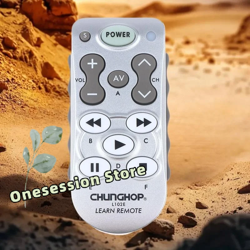 11-Key Universal IR Learning Remote - Copy Function for TV, Air Conditioners & More, Easy Setup