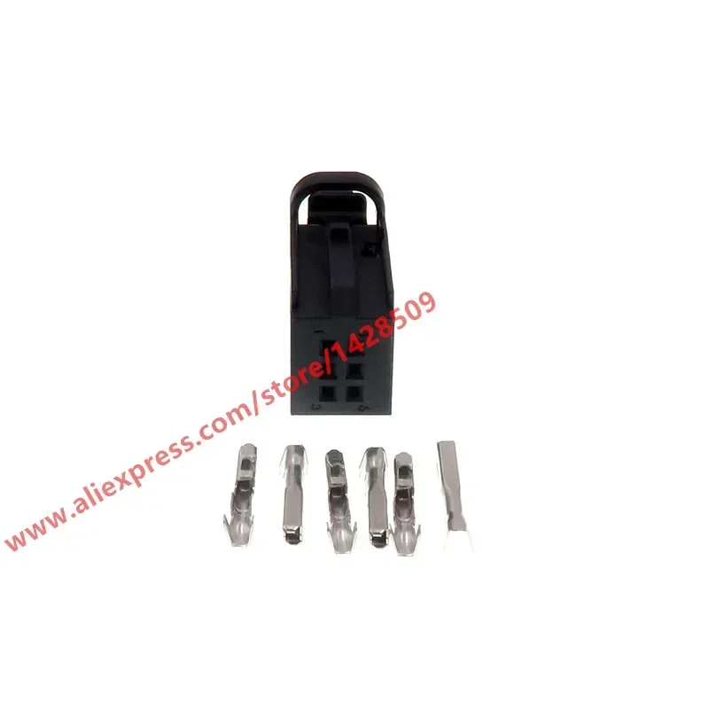 1 Set  6 Pin Automotive Car Door Reversing Rear Cover Plug Cable Connector For Auto Benz 0-1534121-1