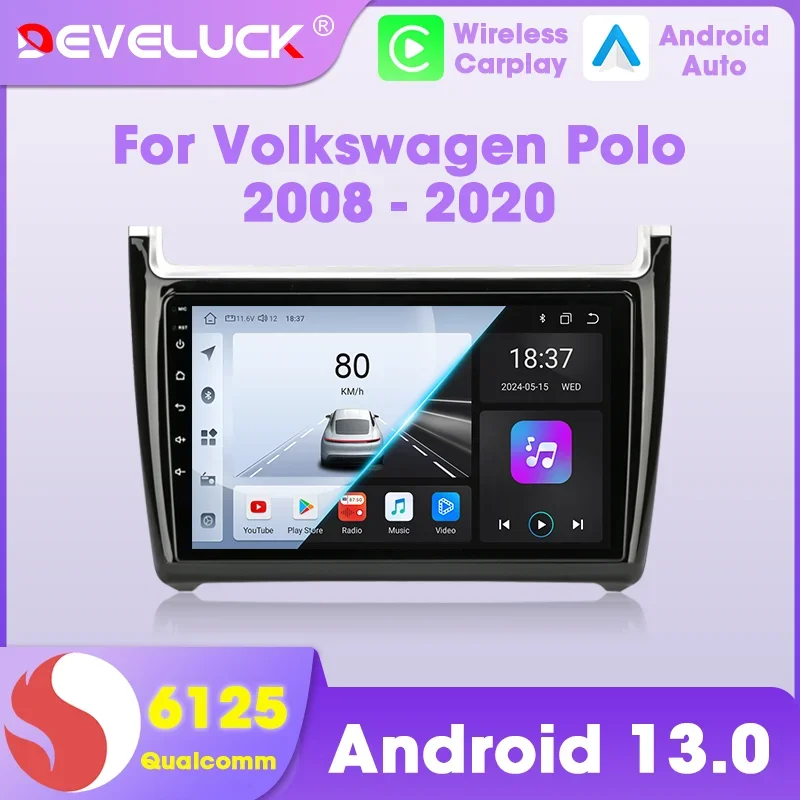 

Carplay Screen Android Auto Radio For VW Volkswagen POLO 5 sedan 2008-2020 Car Intelligent Systems Multimedia Autoradio GPS Navi