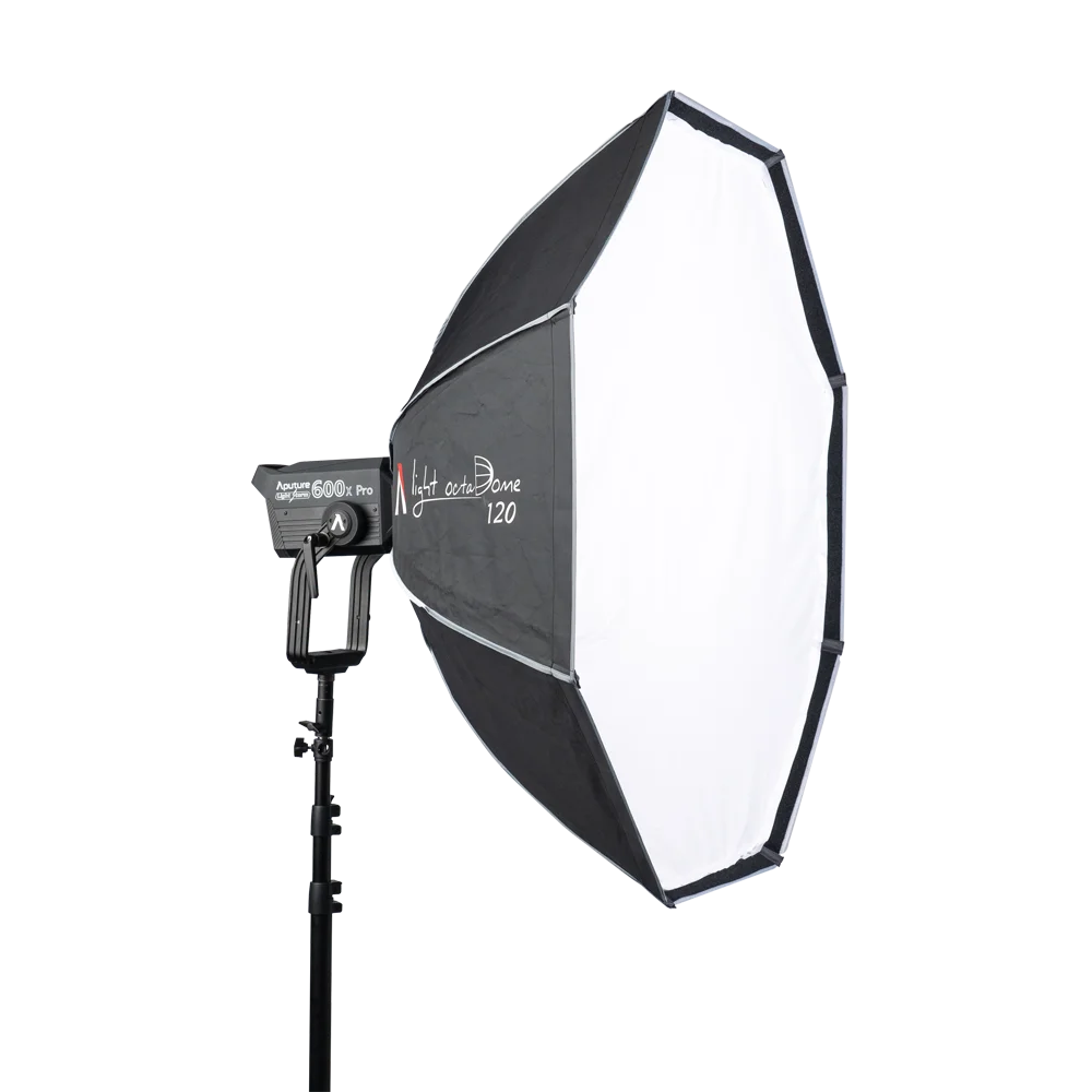 

Aputure Light Octadome 120 120cm (3.94ft) Bowens Mount Circular Softbox for Bowens Mount lights Aputure 300d II,300x,600d Pro