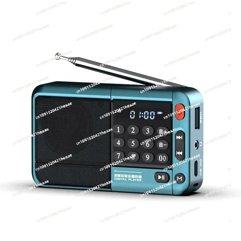 Suitable for Stereo Subwoofer Mini Plug in  all band Music Player Retro Radio Wireless Bluetooth Speaker Portable