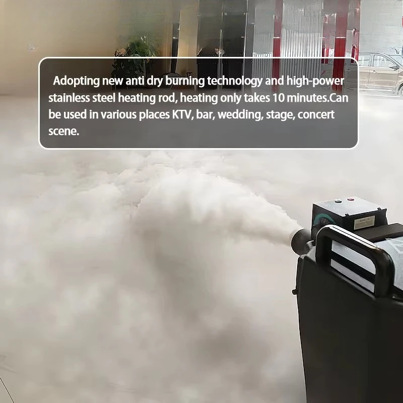 Equipo de efectos especiales de escenario CHKJ-NEW2025LM, máquina de niebla baja, 3500w, 6000w, máquina de humo de niebla de hielo seco para fiesta de boda