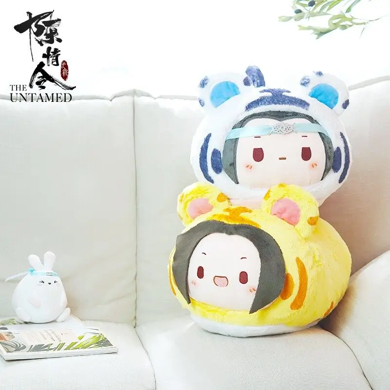 Anime Mo Dao Zu Shi Lan Wangi Wei Wuxian The Untamed Plush Collection Cushion Dango Stuffed PAPA Doll Throw Pillow Toys Gift