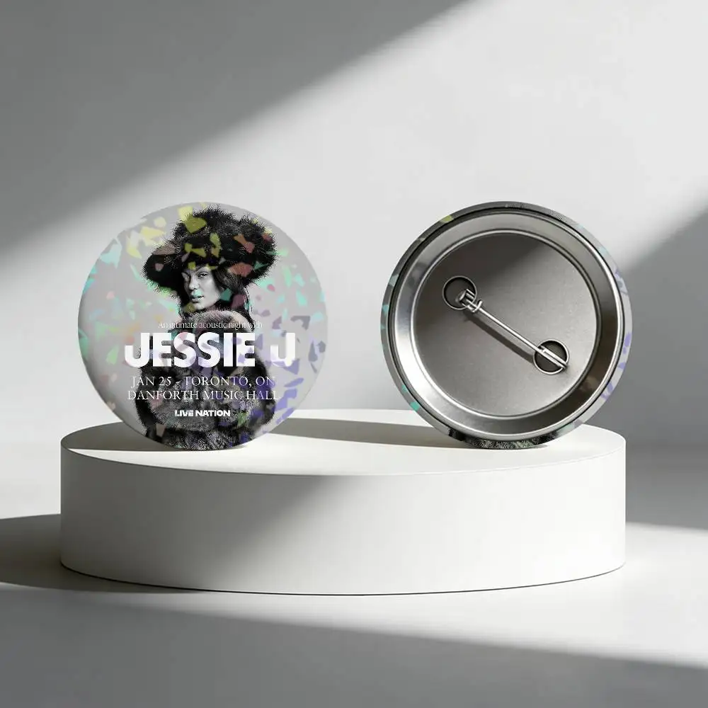 جيسي J جولة لا ندفني مع وقت جيد شارة ليزر دبابيس دبابيس اليدوية لحقيبة الظهر الهدايا حقيبة ديكور المشجعين جمع