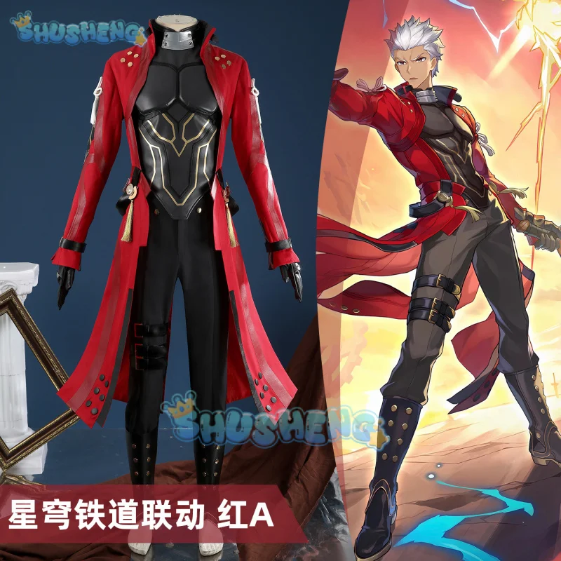 

Honkai：Star Rail FATE Archer Cosplay Costume Uniform Halloween Carnival Party Christmas Play Role Clothes Clothing for Men