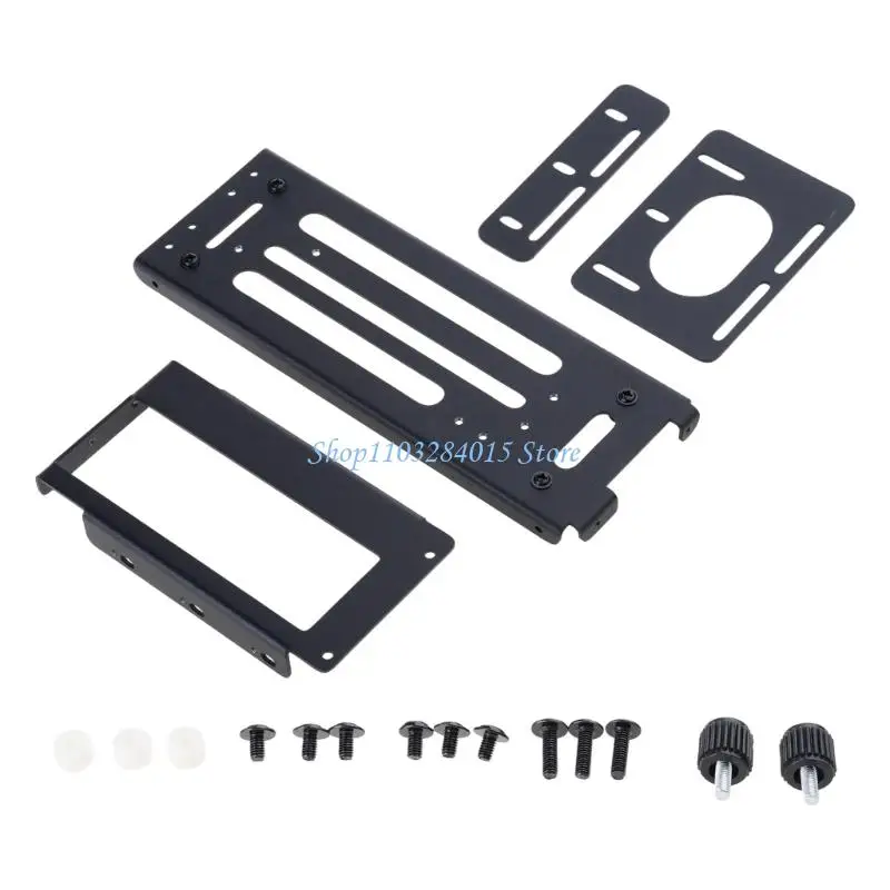 R6FF High Strength Graphics Card Holder Metal Frame For Enhances Rigidity And Visual Showcases In Builds