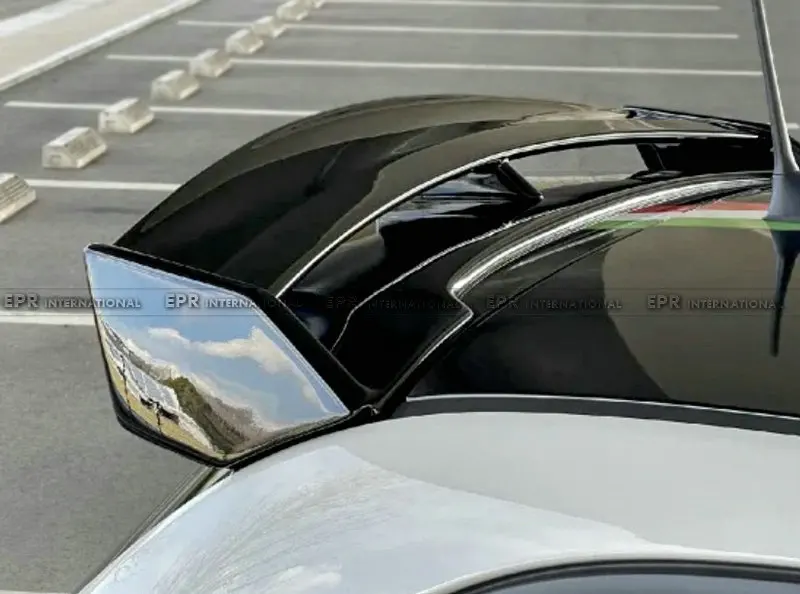 

Suitable For Fiat Abbas 500 595 695 Carbon Fiber L GT Top Wing Spoiler Fixed Wind Hollow