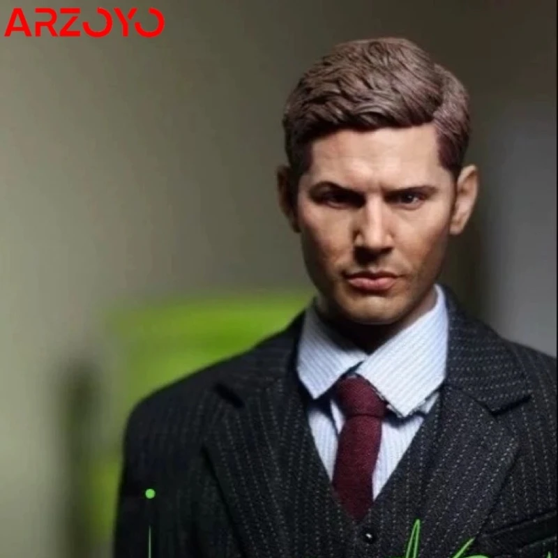 1/6 Dean Winchester Head Sculpt Jensen Ackles Head Carving Model Fit 12-inch Male Soldier Action Figure Body Dolls