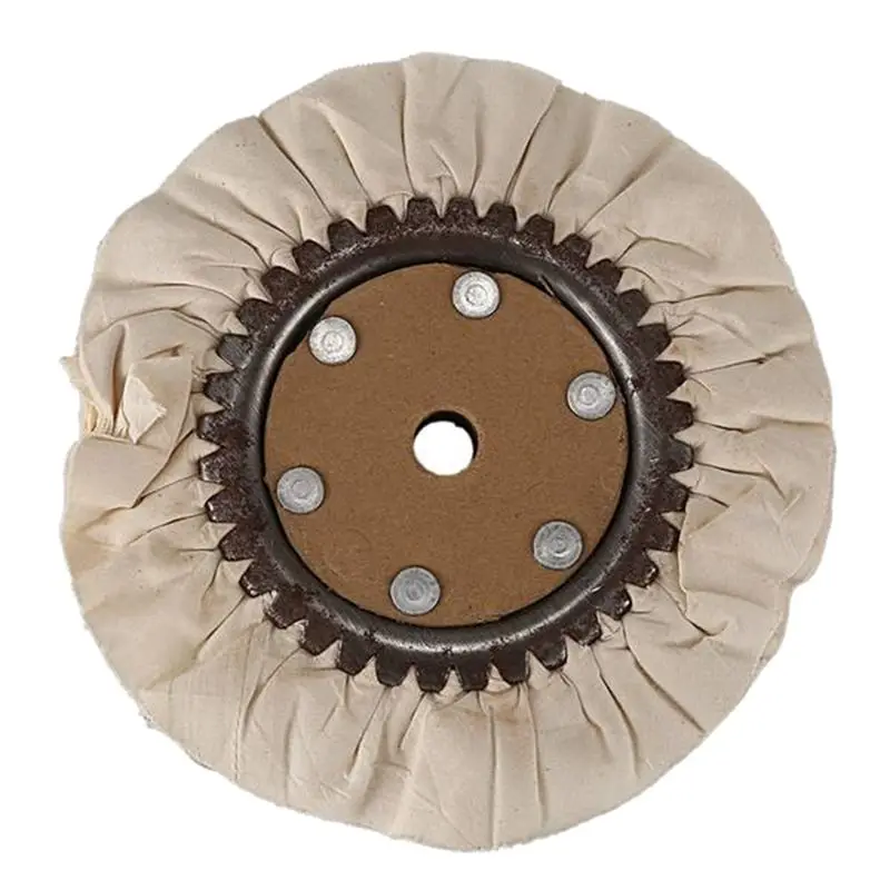 

Полировальный круг ABVT-8 дюймов, круглый, хлопковый, для полировки воздуховодов, насадка для полировального инструмента, абразивный инструмент для полировки металла, прост в использовании