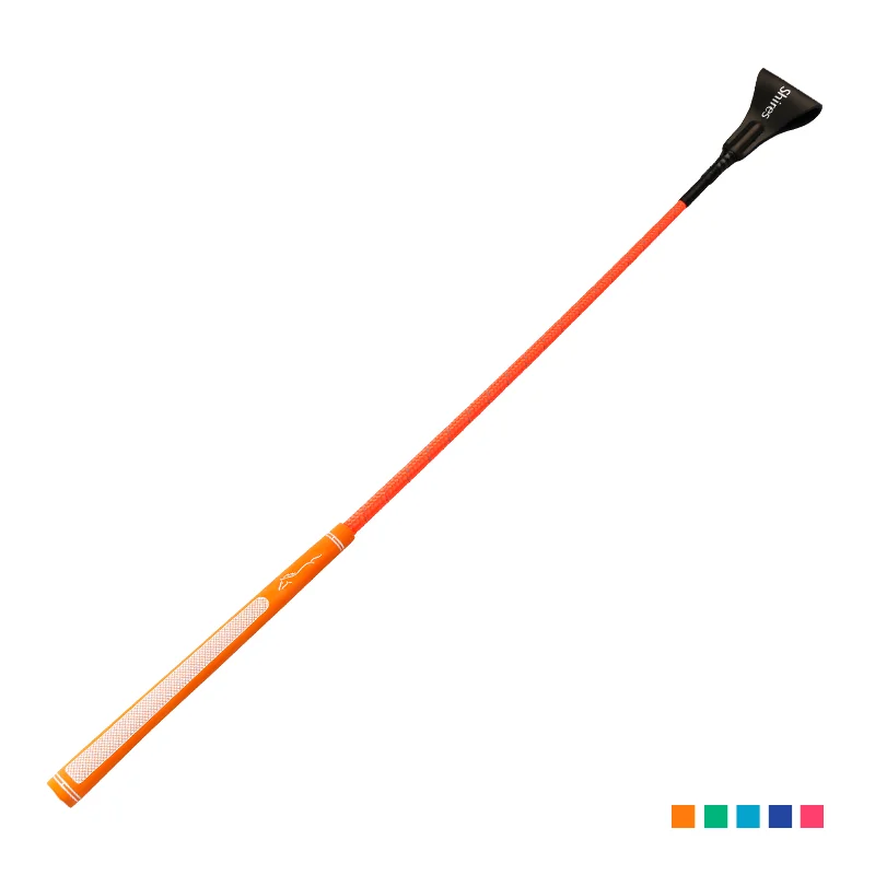 Colture per cavalli da equitazione di buona qualità Frusta equestre Colore arancione Manico in gomma frusta donna equitazione strumenti sportivi per cavalli frusta per cavalli uomo