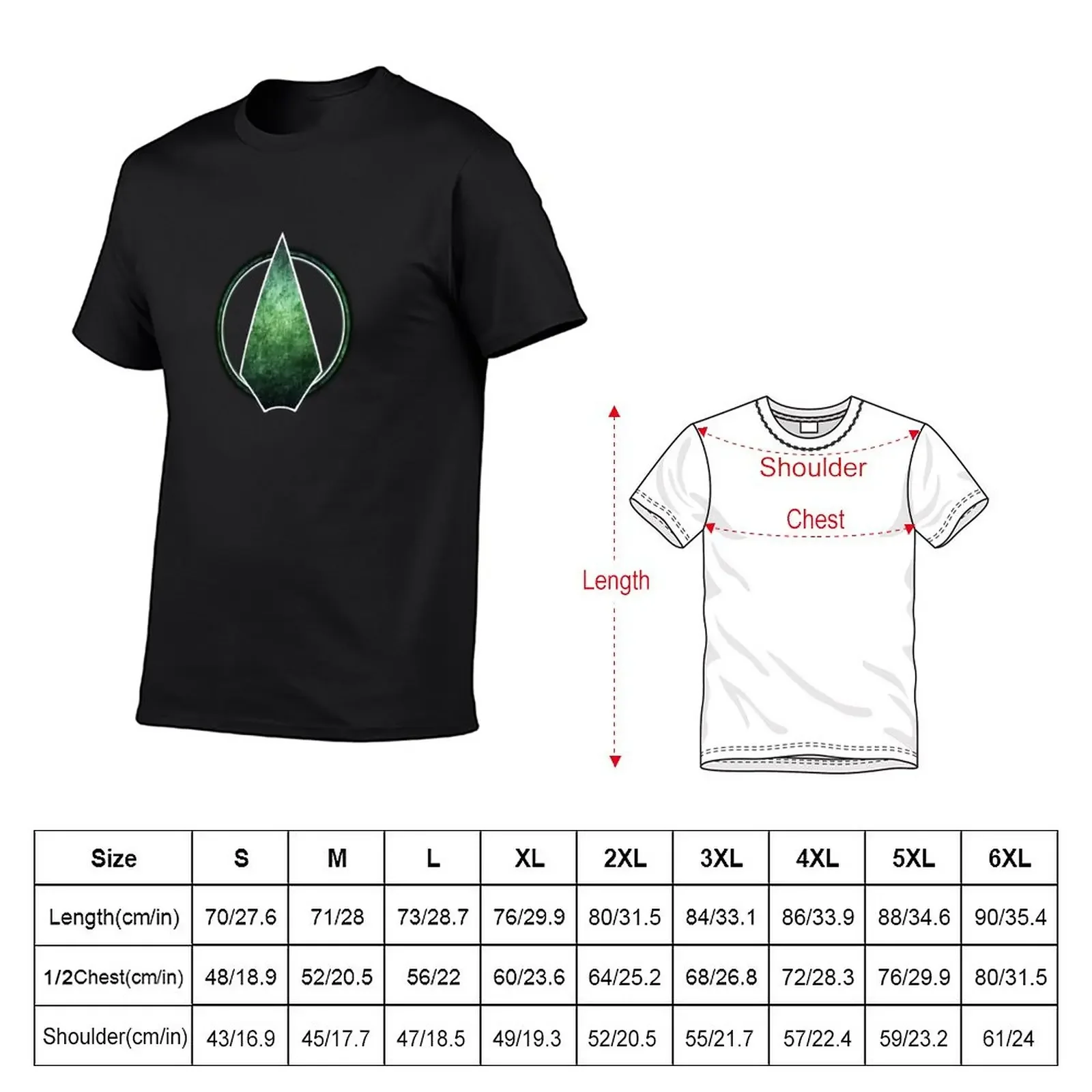 New Green Arrow Shirt Custom Design 2 T-Shirt vintage clothes cute tops men tshirt