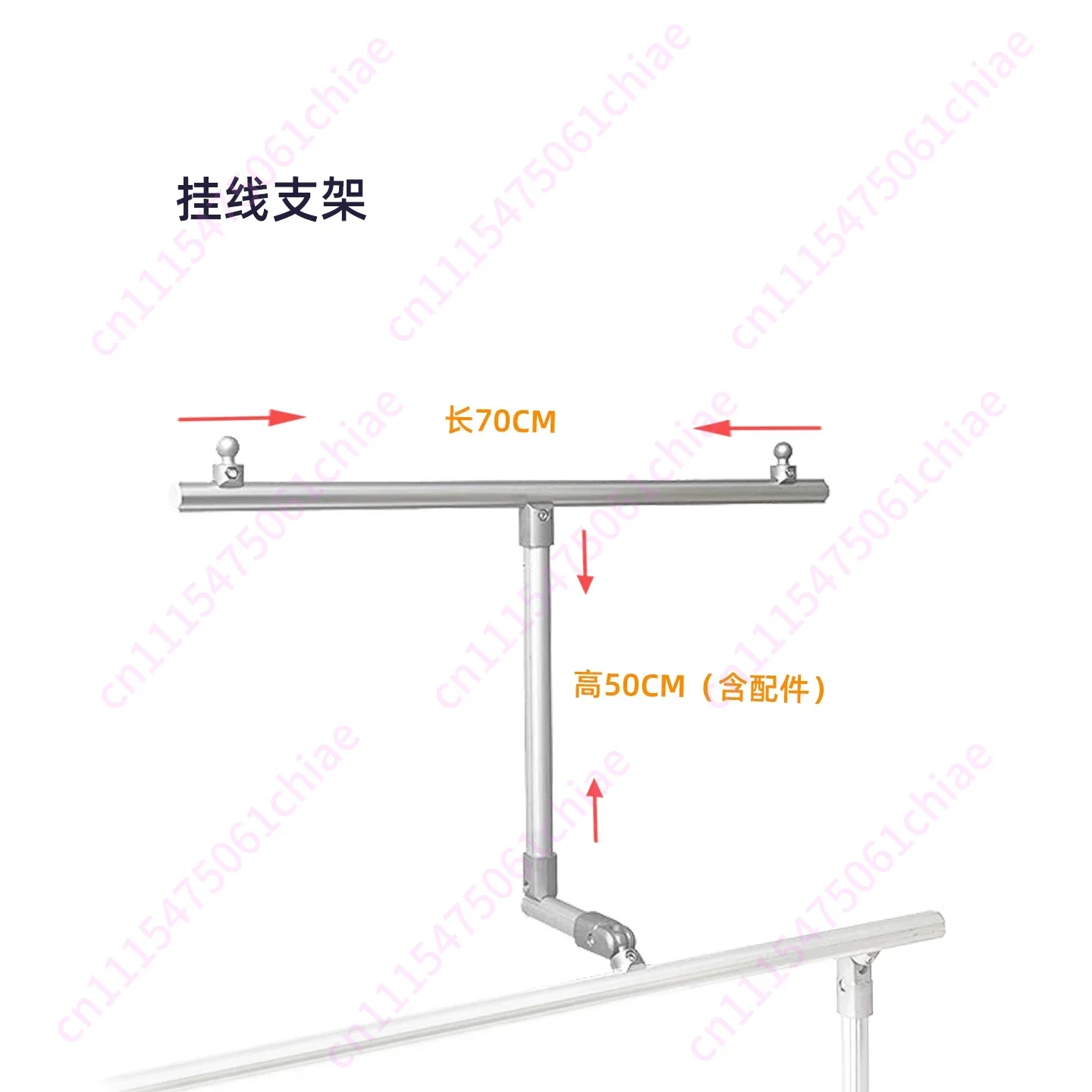 Aluminum Alloy Cross Stitch Frame Hanging Rod Embroidery Auxiliary Tools Placement Hanger Universal Mobile Phone Tablet Holder