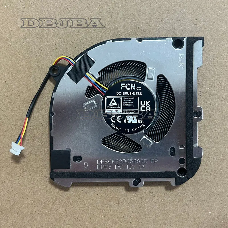 CPU Fan for Asus VivoBook s 14x OLED 12th s3402 k3402 K3402ZA k3502 S5402Z S5402ZA M5402 S5602 QA M5602RA DFSCK22D05883D-FPC8